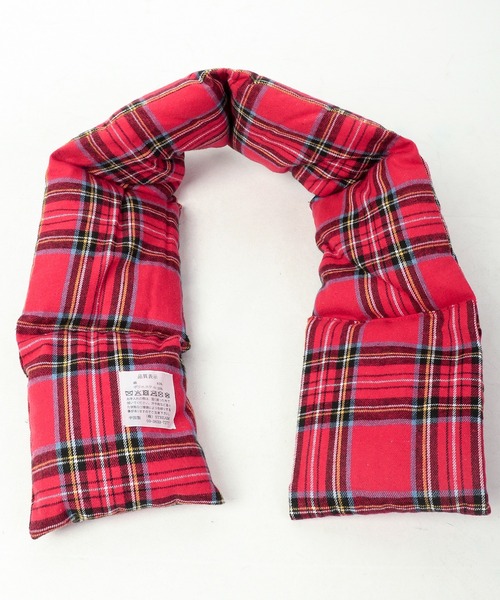 FUNALIVE（ファンアライブ）の「チェックティペット（ネックウォーマー/スヌード・メンズ・ネイビー/レッド/グリーン・FREE）」の8枚目の写真