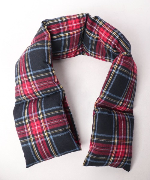 FUNALIVE（ファンアライブ）の「チェックティペット（ネックウォーマー/スヌード・メンズ・ネイビー/レッド/グリーン・FREE）」の17枚目の写真