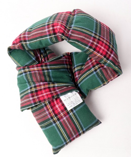 FUNALIVE（ファンアライブ）の「チェックティペット（ネックウォーマー/スヌード・メンズ・ネイビー/レッド/グリーン・FREE）」の15枚目の写真