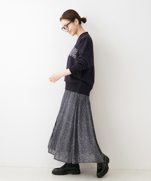 IENA（イエナ）の「【UNION LAUNCH/ユニオンランチ】 IENA別注 スウェットプルオーバー◆（スウェット・レディース・ネイビー/ナチュラル・FREE）」の6枚目の写真