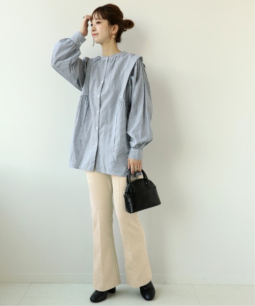 Simplicite(サンプリシテ)の「スリムフレアパンツ◆(その他パンツ・レディース・カーキ/ブラック/アイボリー・38/36)」の10枚目の写真