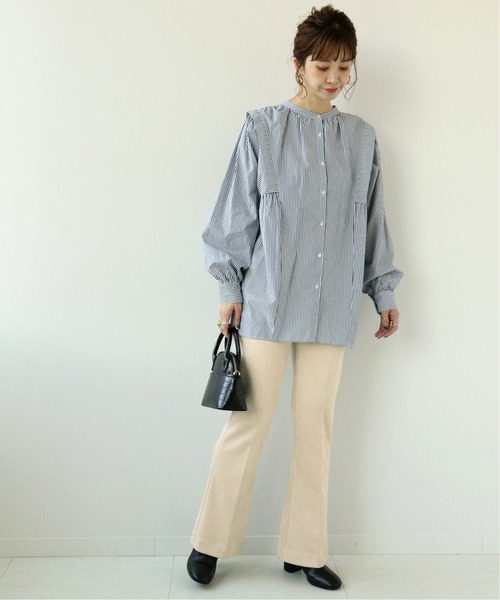 Simplicite(サンプリシテ)の「スリムフレアパンツ◆(その他パンツ・レディース・カーキ/ブラック/アイボリー・38/36)」の7枚目の写真