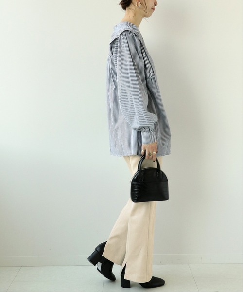 Simplicite(サンプリシテ)の「スリムフレアパンツ◆(その他パンツ・レディース・カーキ/ブラック/アイボリー・38/36)」の4枚目の写真