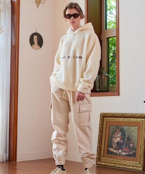 13MONTH（サーティーンマンス）の「【13month 】ニュートロフリースパーカー（パーカー・レディース・アイボリー・MEDIUM/LARGE）」の8枚目の写真