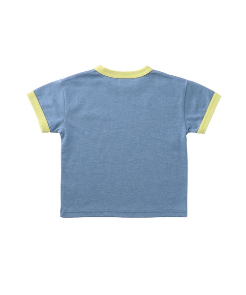 DILASH(ディラッシュ)の「接触冷感ポイント刺繍Tシャツ(Tシャツ/カットソー・キッズ・グレー/ブルー/グリーン/チャコール・90/100/110/120/80/130/140)」の5枚目の写真