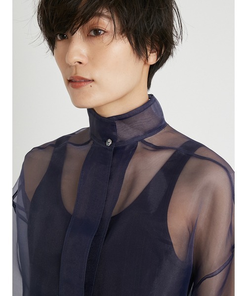 styling/（スタイリング）の「オーガンザシャツブラウス（シャツ 