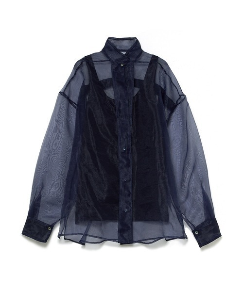 styling/（スタイリング）の「オーガンザシャツブラウス（シャツ 