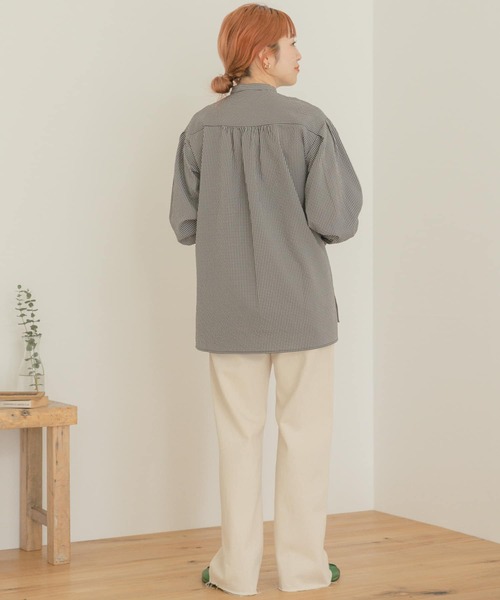 ITEMS URBANRESEARCH(アイテムズ アーバンリサーチ)の「デニムストレートパンツ(デニムパンツ・レディース・アイボリー/インディゴブルー/ブラック・MEDIUM/SMALL)」の13枚目の写真