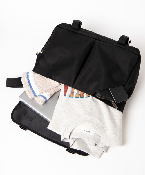 WEGO（ウィゴー）の「WEGO/メッセンジャーバッグ（ショルダーバッグ・メンズ・ブラック・FREE）」の3枚目の写真