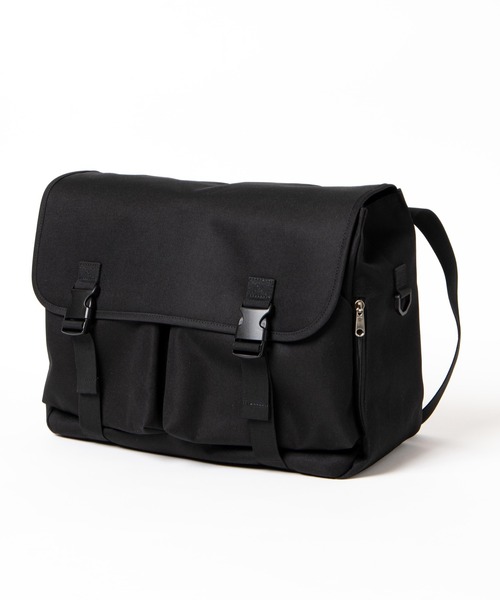 WEGO（ウィゴー）の「WEGO/メッセンジャーバッグ（ショルダーバッグ・メンズ・ブラック・FREE）」の11枚目の写真