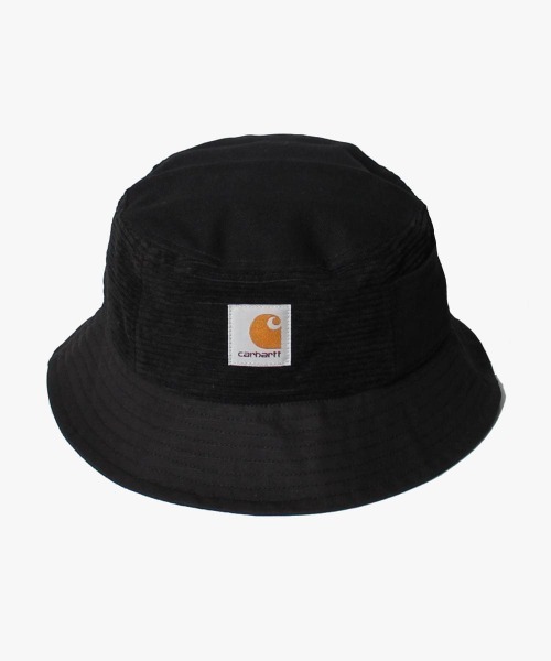 Carhartt(カーハート)の「carhartt MEDLEY BUCKET HAT(ハット・メンズ・ブラック/ベージュ・M/L)」の3枚目の写真