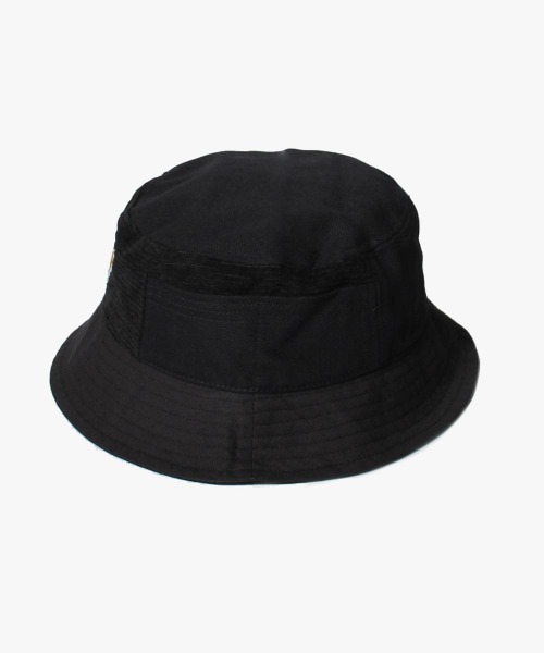 Carhartt(カーハート)の「carhartt MEDLEY BUCKET HAT(ハット・メンズ・ブラック/ベージュ・M/L)」の4枚目の写真