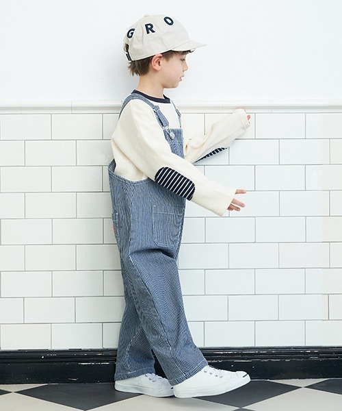 b・ROOM（ビールーム）の「オーバーオール（サロペット/オーバーオール・キッズ・ネイビー/ブルー・100cm/120cm/110cm/90cm/130cm）」の17枚目の写真
