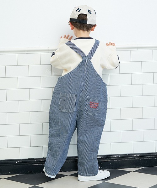 b・ROOM（ビールーム）の「オーバーオール（サロペット/オーバーオール・キッズ・ネイビー/ブルー・100cm/120cm/110cm/90cm/130cm）」の18枚目の写真