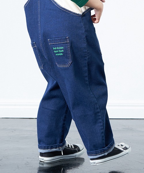 b・ROOM（ビールーム）の「オーバーオール（サロペット/オーバーオール・キッズ・ネイビー/ブルー・100cm/120cm/110cm/90cm/130cm）」の20枚目の写真