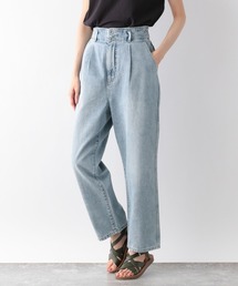 GLOBAL WORK | GOODデニムタックワイドパンツ/258060(デニムパンツ)