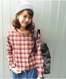 Kastane | 【Kastane】ネルプルオーバー(シャツ/ブラウス)