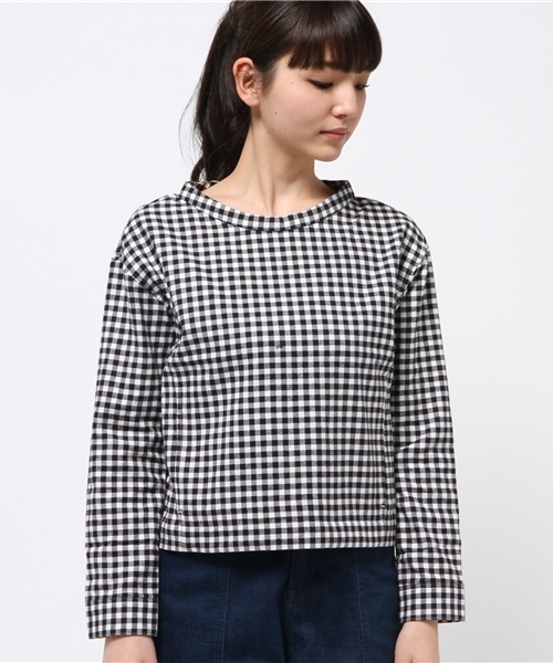 Kastane（カスタネ）の「【Kastane】ネルプルオーバー（シャツ/ブラウス・レディース・ホワイト系その他/ブルー系その他/イエロー系その他・FREE）」の13枚目の写真