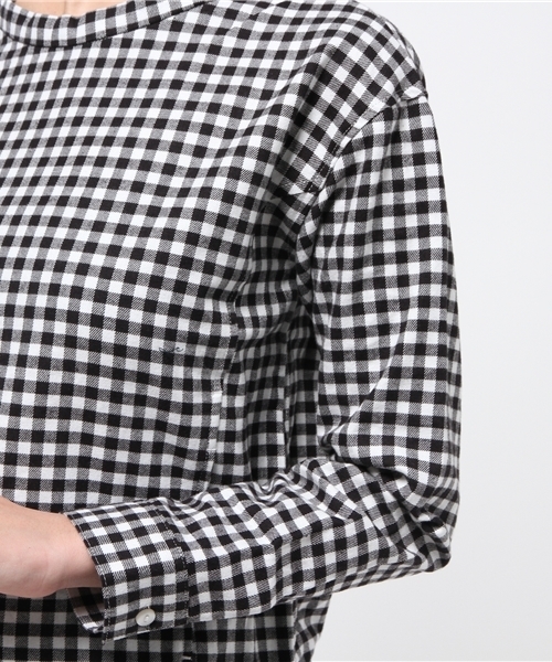 Kastane（カスタネ）の「【Kastane】ネルプルオーバー（シャツ/ブラウス・レディース・ホワイト系その他/ブルー系その他/イエロー系その他・FREE）」の8枚目の写真