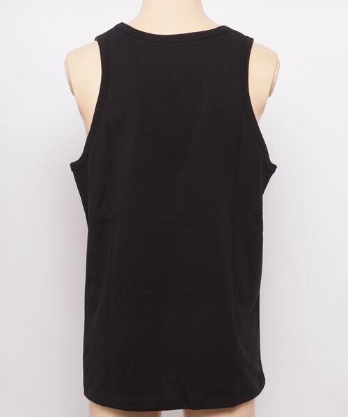 WEGO（ウィゴー）の「WEGO/スタンダードタンクトップ（タンクトップ・メンズ・オレンジ/グリーン/ホワイト/ブラック・MEDIUM/LARGE/SMALL）」の6枚目の写真