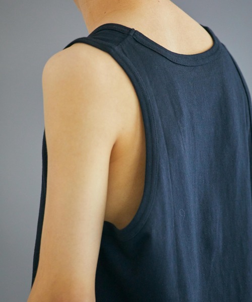 WEGO（ウィゴー）の「WEGO/スタンダードタンクトップ（タンクトップ・メンズ・オレンジ/グリーン/ホワイト/ブラック・MEDIUM/LARGE/SMALL）」の13枚目の写真