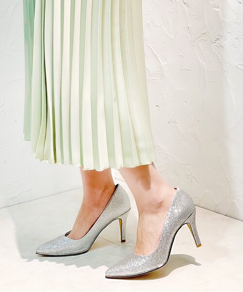 ESPERANZA（エスペランサ）の「◆【日本製／疲れにくい／歩きやすい／8.5cmヒール／サイズ豊富】 12時間パンプス　Neo（パンプス・レディース・アイボリー/ブロンズ/ブラック/ライトグリーン/こしょう色系/ベージュ/パープル系/ブラック系/その他1/ブラック系2/こしょう色系3/ベージュ系2/ブラック系8/ネイビー系6/レッド系1・21.0cm/21.5cm/22.0cm/22.5cm/23.0cm/23.5cm/24.0cm/24.5cm/25.0cm/25.5cm）」の14枚目の写真