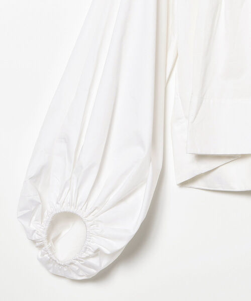 BEAMS LIGHTS（ビームスライツ）の「Devotion TWINS / CRETE スモッキング ブラウス（シャツ/ブラウス・レディース・ホワイト・SMALL）」の9枚目の写真