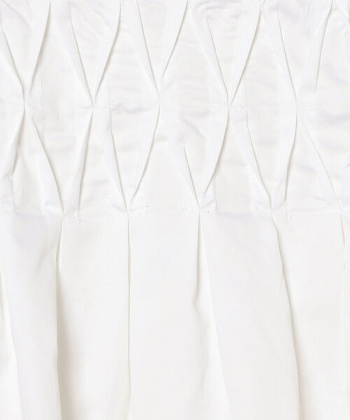 BEAMS LIGHTS（ビームスライツ）の「Devotion TWINS / CRETE スモッキング ブラウス（シャツ/ブラウス・レディース・ホワイト・SMALL）」の11枚目の写真