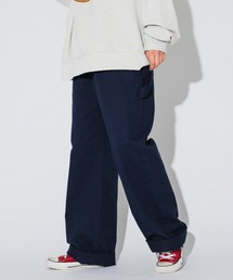 カラーペインターパンツ