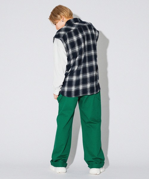 kutir（クティール）の「カラーペインターパンツ（その他パンツ・レディース・パープル/ネイビー/オレンジ/グリーン/イエロー・SMALL/MEDIUM/LARGE）」の10枚目の写真