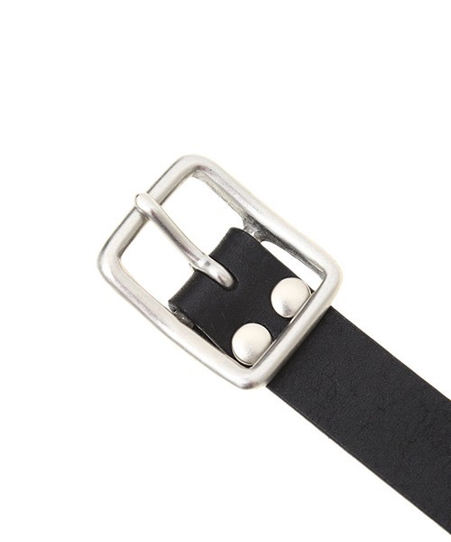 PORT BY ARK（ポートバイアーク）の「PORT BY ARK / ポートバイアーク：leather Belt：PO11-V001[COR]（ベルト・メンズ・ブラック/ベージュ・FREE）」の10枚目の写真