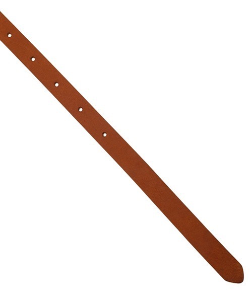 PORT BY ARK（ポートバイアーク）の「PORT BY ARK / ポートバイアーク：leather Belt：PO11-V001[COR]（ベルト・メンズ・ブラック/ベージュ・FREE）」の3枚目の写真