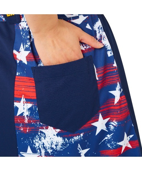 Loudmouth(ラウドマウス)の「LOUDMOUTH/ラウドマウス ゴルフウェア 吸汗速乾 UVカット 切替 ノースリーブワンピース(ワンピース・レディース・ホワイト×ブラック/ネイビー系/その他・L/S/M)」の20枚目の写真