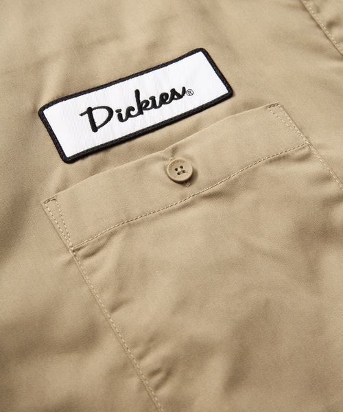 Dickies(ディッキーズ)の「【DICKIES/ディッキーズ】ツイルクレリックワークシャツ ビッグシルエット(シャツ/ブラウス・メンズ・ベージュ/アイボリー/ブラック/グリーン・LARGE/X-LARGE/MEDIUM)」の6枚目の写真