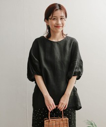 URBAN RESEARCH DOORS | リネンバルーンスリーブブラウス(シャツ/ブラウス)