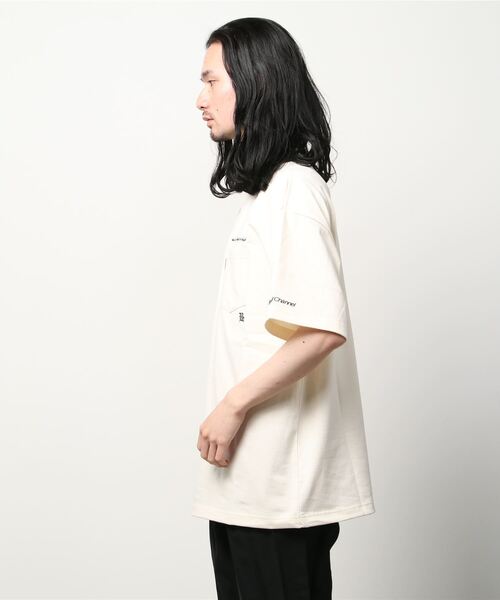 Back Channel（バックチャンネル）の「WIDE POCKET T（Tシャツ/カットソー・メンズ・オフホワイト/ブルー/グリーン/オリーブドラブ・SMALL/MEDIUM/LARGE/X-LARGE/XX-LARGE）」の14枚目の写真
