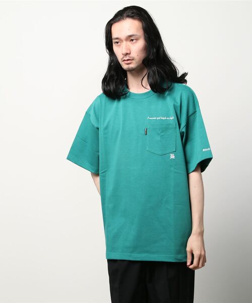 Back Channel（バックチャンネル）の「WIDE POCKET T（Tシャツ/カットソー・メンズ・オフホワイト/ブルー/グリーン/オリーブドラブ・SMALL/MEDIUM/LARGE/X-LARGE/XX-LARGE）」の16枚目の写真