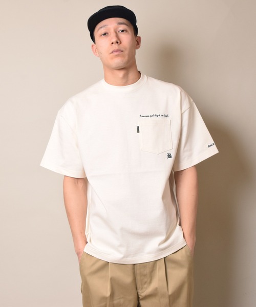 Back Channel（バックチャンネル）の「WIDE POCKET T（Tシャツ/カットソー・メンズ・オフホワイト/ブルー/グリーン/オリーブドラブ・SMALL/MEDIUM/LARGE/X-LARGE/XX-LARGE）」の10枚目の写真