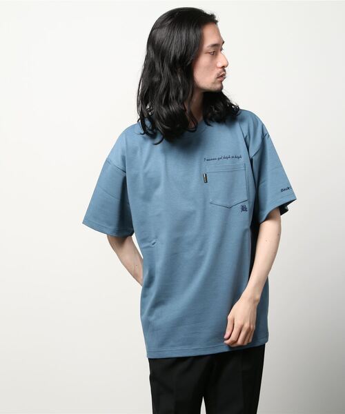 Back Channel（バックチャンネル）の「WIDE POCKET T（Tシャツ/カットソー・メンズ・オフホワイト/ブルー/グリーン/オリーブドラブ・SMALL/MEDIUM/LARGE/X-LARGE/XX-LARGE）」の18枚目の写真