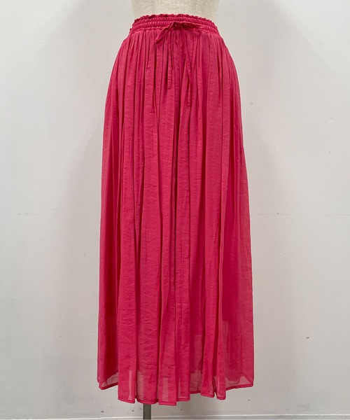 PICCIN（ピッチン）の「ボイルボリュームスカート（スカート・レディース・ブラック/ピンク/ブルー・M/L）」の8枚目の写真