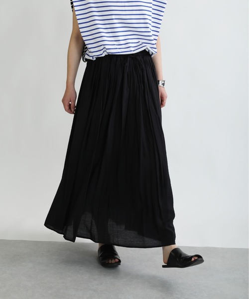 PICCIN（ピッチン）の「ボイルボリュームスカート（スカート・レディース・ブラック/ピンク/ブルー・M/L）」の22枚目の写真