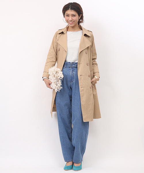 mystic（ミスティック）の「デコベルトデニムパンツ（デニムパンツ・レディース・ホワイト/ネイビー/ブルー・2/1）」の19枚目の写真