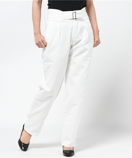 mystic（ミスティック）の「デコベルトデニムパンツ（デニムパンツ・レディース・ホワイト/ネイビー/ブルー・2/1）」の2枚目の写真