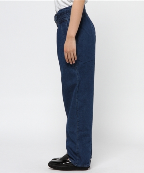 mystic（ミスティック）の「デコベルトデニムパンツ（デニムパンツ・レディース・ホワイト/ネイビー/ブルー・2/1）」の5枚目の写真