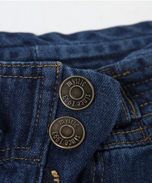 mystic（ミスティック）の「デコベルトデニムパンツ（デニムパンツ・レディース・ホワイト/ネイビー/ブルー・2/1）」の13枚目の写真
