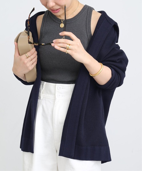 Deuxieme Classe☆新品 knitジャケット Deuxieme Classe（ドゥーズィエムクラス）の「Twins ニット ジャケット