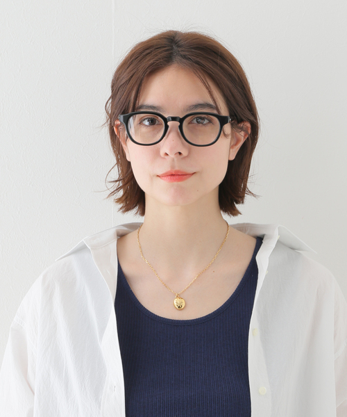 SLOBE IENA（スローブイエナ）の「【Aim/エイム】ダテメガネ（メガネ・レディース・ブラック・FREE）」の19枚目の写真