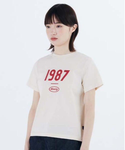 ☆87MM☆ 19MG HF-T Tシャツ 男女兼用 大人気 MMLG ☆韓国の人気☆【87MM】☆[Mmlg] 1987MML.G HF-T☆Tシャツ