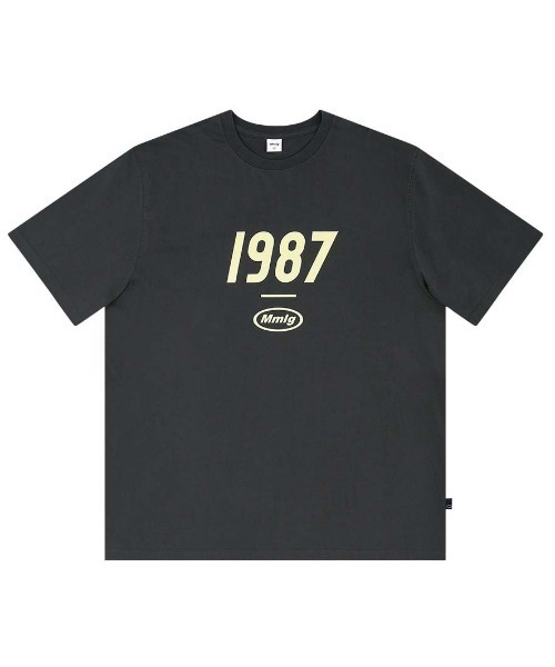 87mm(87mm)の「【87MM / Mmlg】19MG HF-T / パルチムエムエム Mmlg 19MG HF フロントロゴ Tシャツ(Tシャツ/カットソー・レディース・ナチュラル/ネイビー/チャコールグレー/スカイブルー/ホワイト/ブラック・SMALL/MEDIUM/LARGE/X-SMALL)」の9枚目の写真