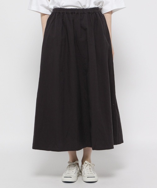 ichi（イチ）の「【ichi(イチ)】ヴィンテージウォッシュスカート（スカート・レディース・ブラック/ピンク・FREE）」の3枚目の写真